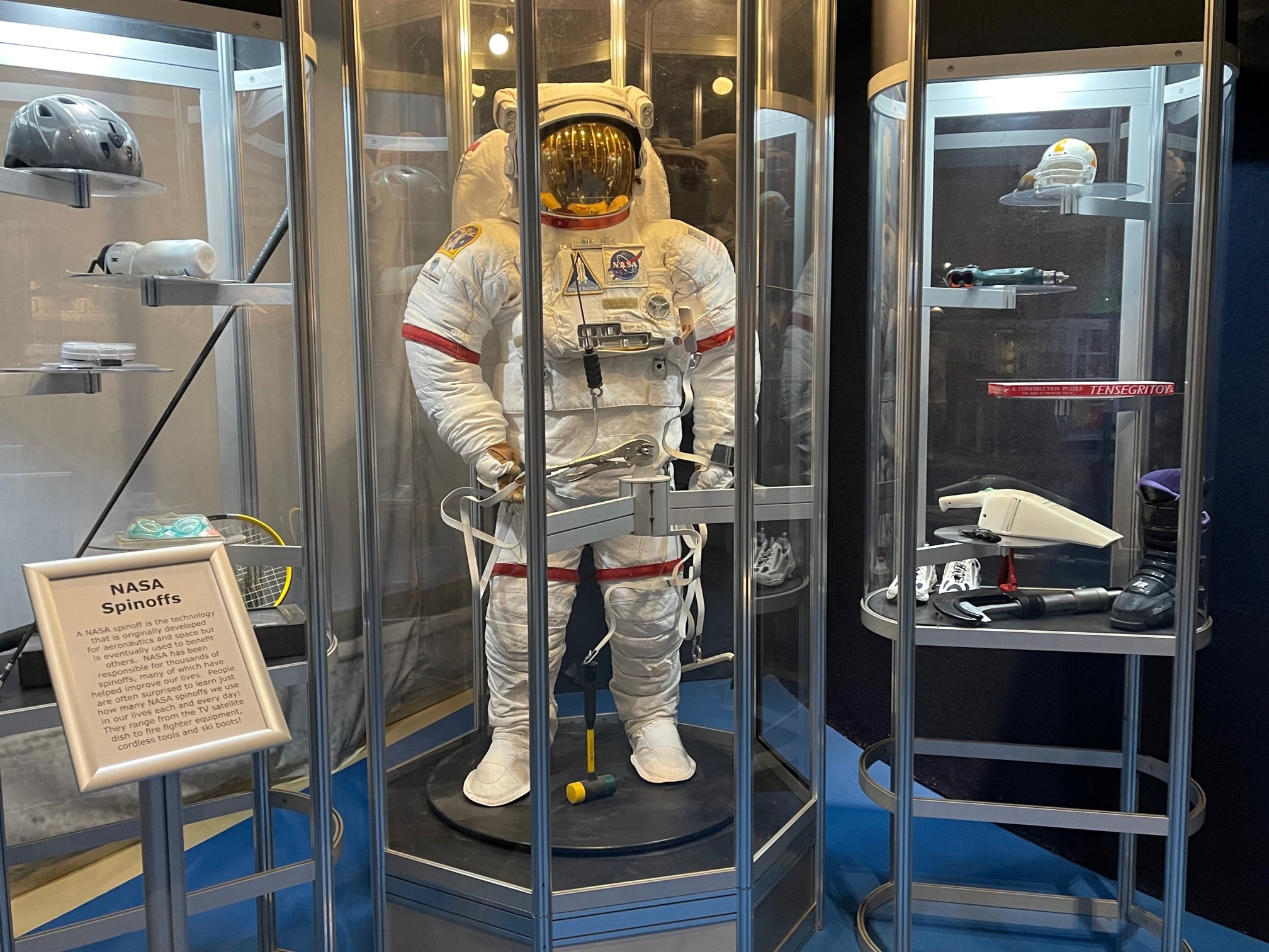 The space exhibit at the Air Zoo Aerospace and Science Museum in Portage. (Sept. 2, 2022)