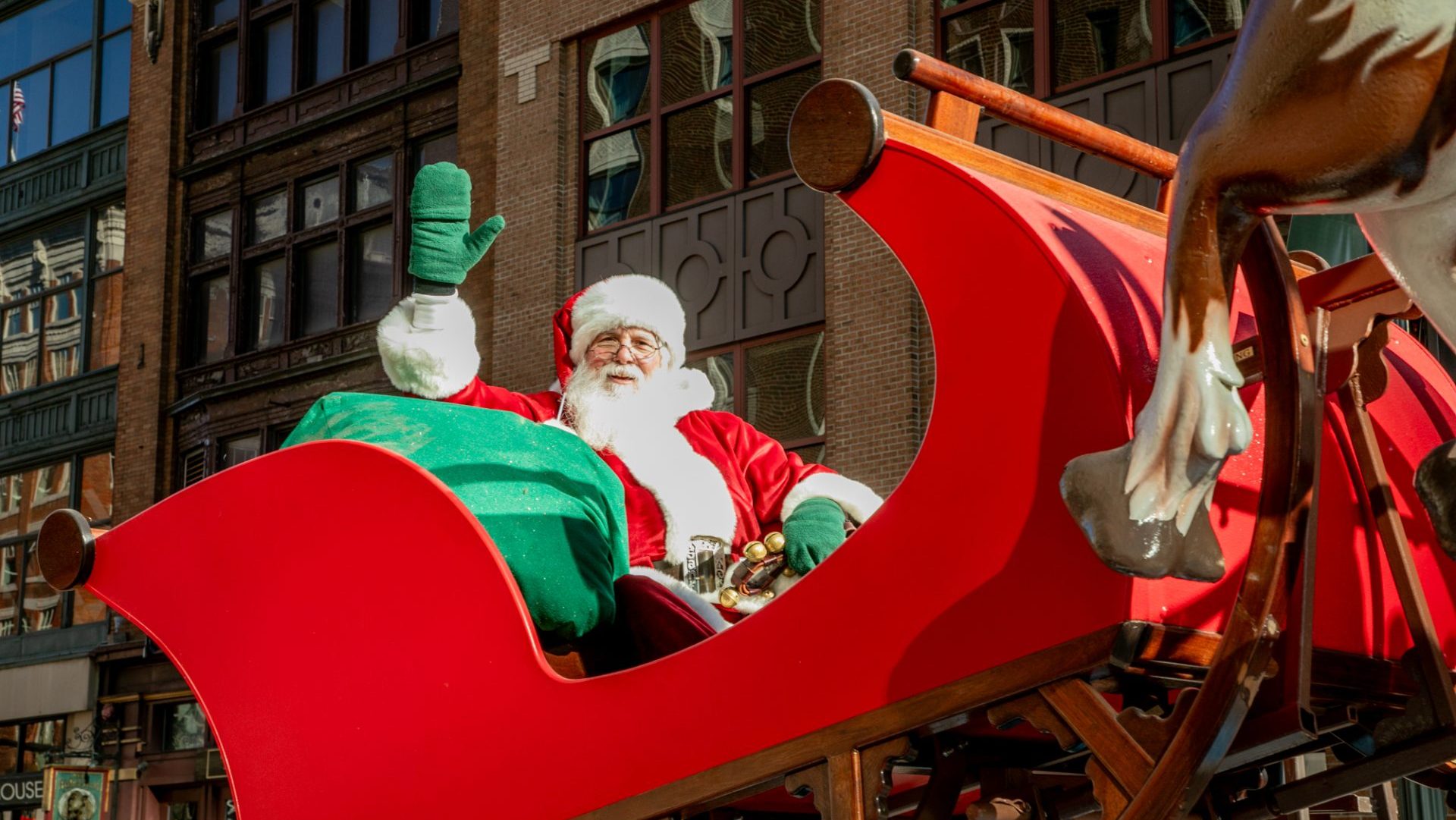 2023 Grand Rapids Santa Parade, sponsored by Gentex. (Michael Buck/WOOD TV8)