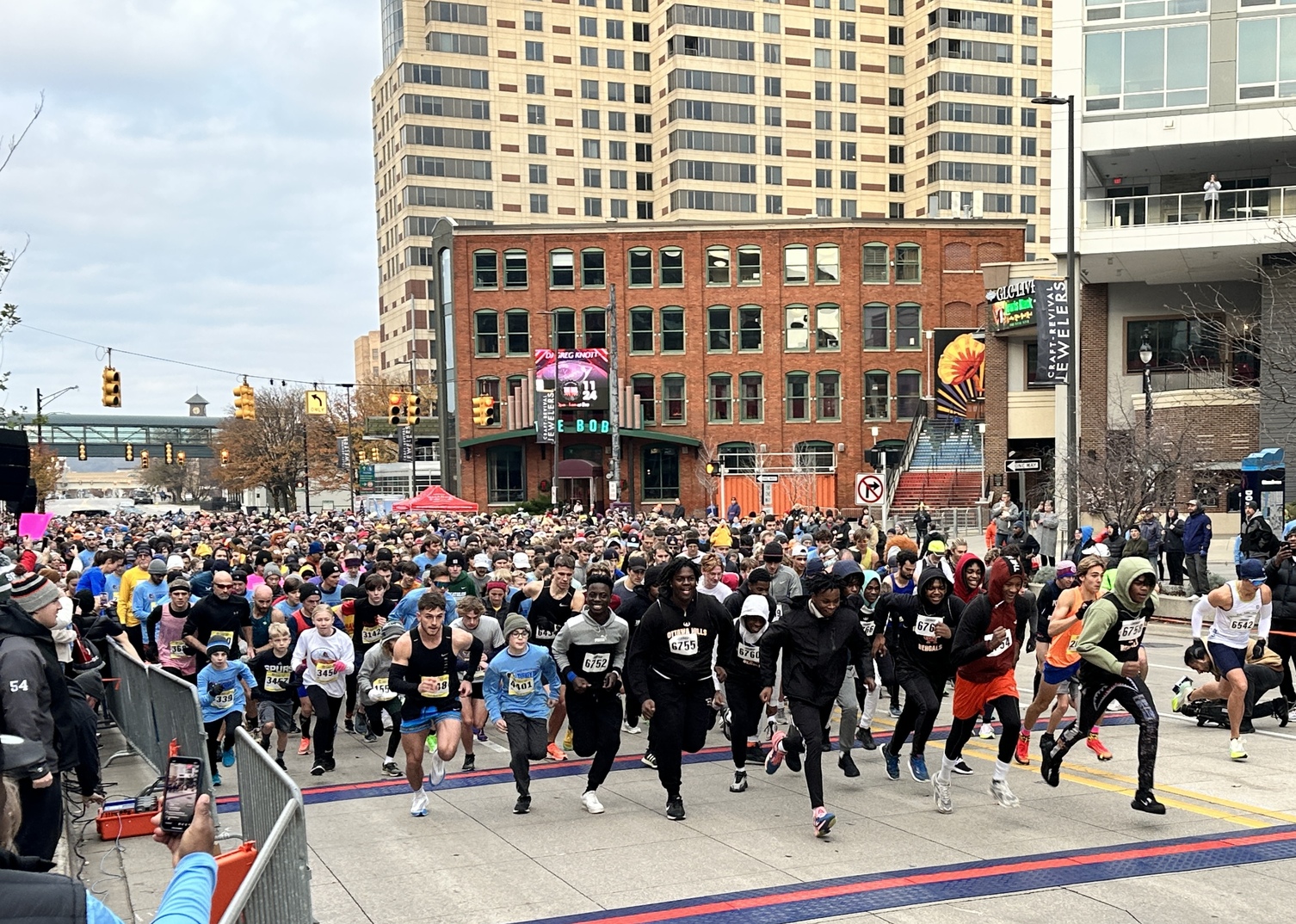 The 31st annual Grand Rapids Public Schools Turkey Trot on Nov. 23, 2023. (Courtesy Turkey Trot)