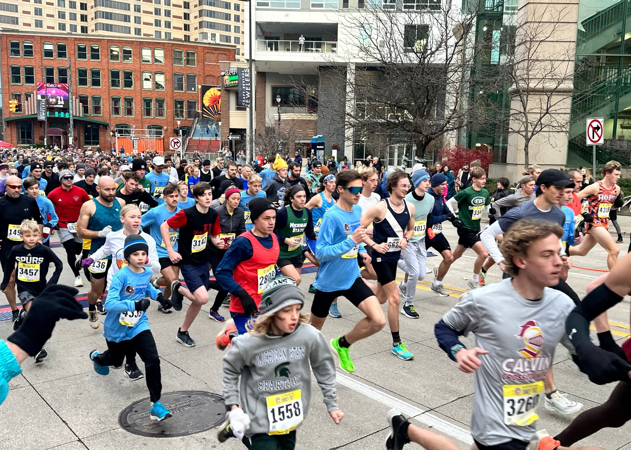 The 31st annual Grand Rapids Public Schools Turkey Trot on Nov. 23, 2023. (Courtesy Turkey Trot)