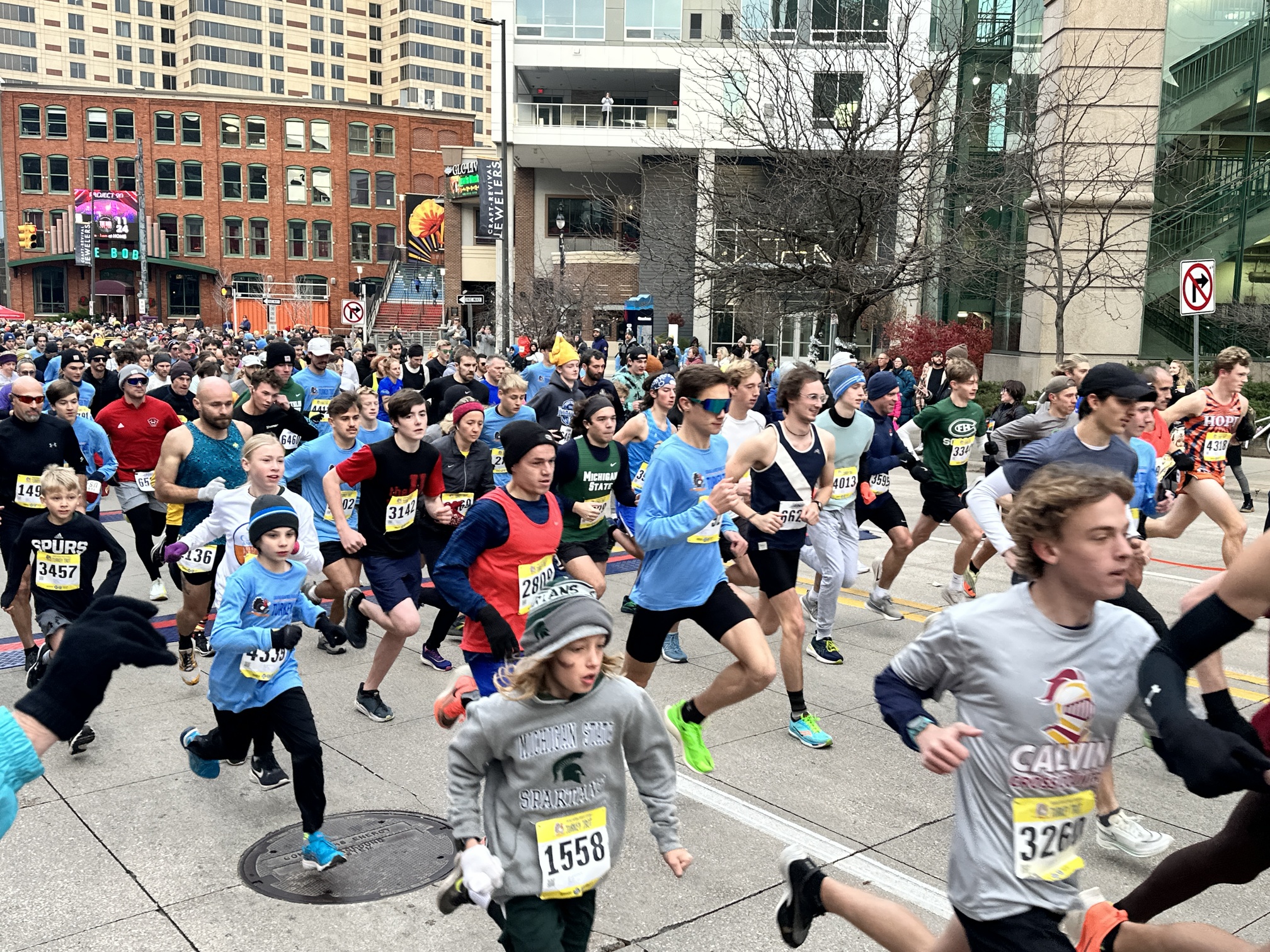 The 31st annual Grand Rapids Public Schools Turkey Trot on Nov. 23, 2023. (Courtesy Turkey Trot)