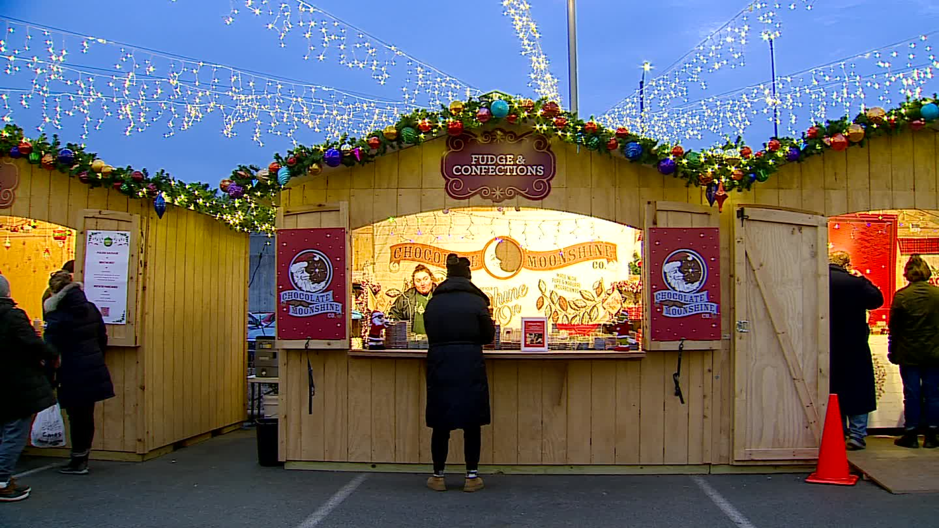 The Christkindl Markt in downtown Grand Rapids. (Dec. 21, 2023)