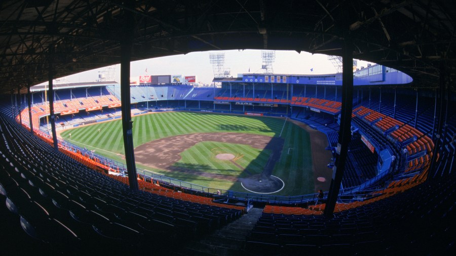 An upper-deck view of Tiger Stadium ahead of its final game on Sept. 27, 1999. (Ezra Smith/Getty Images)