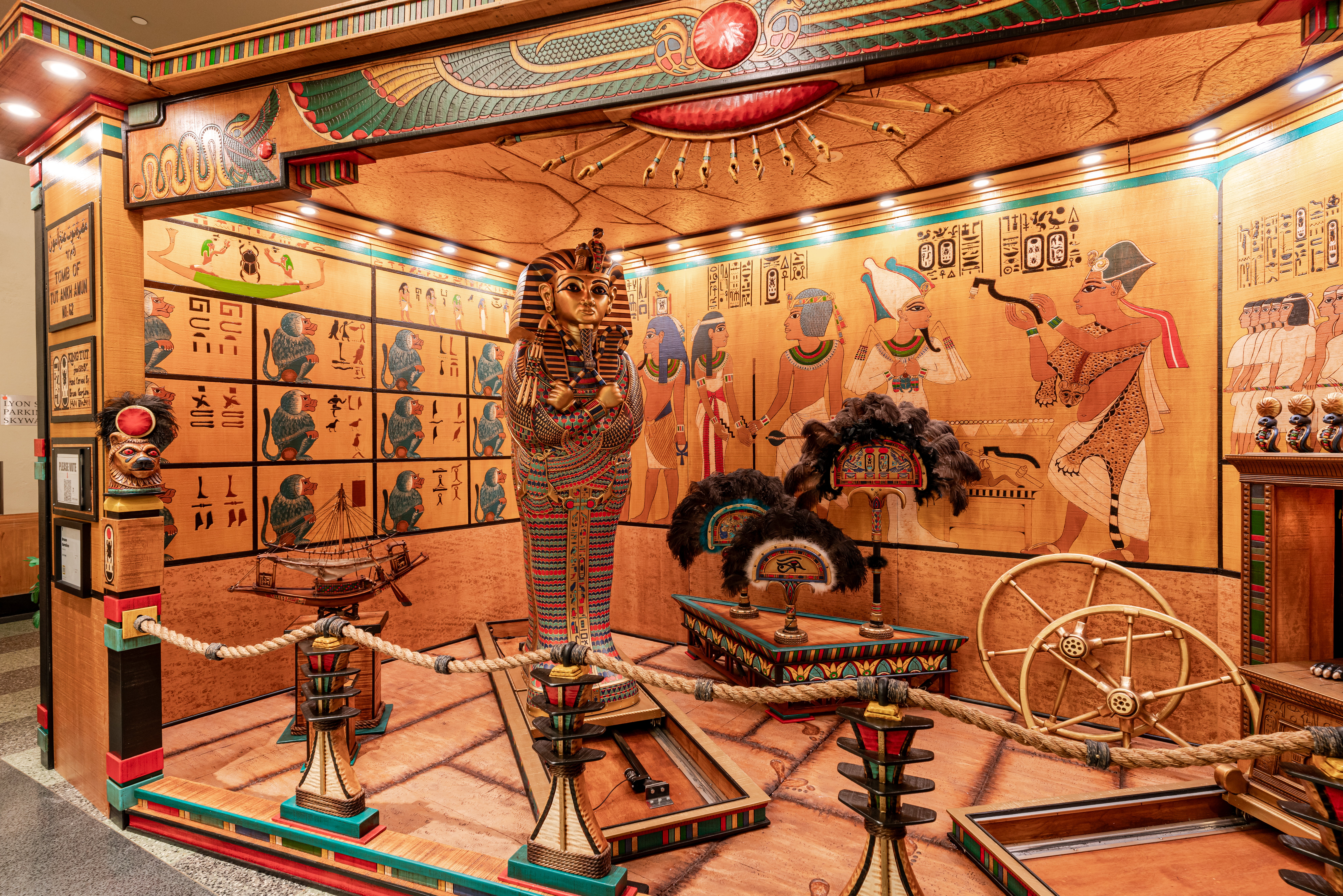 Tut's Tomb by Bruce Gorsline displayed at ArtPrize 2024. (Courtesy ArtPrize)