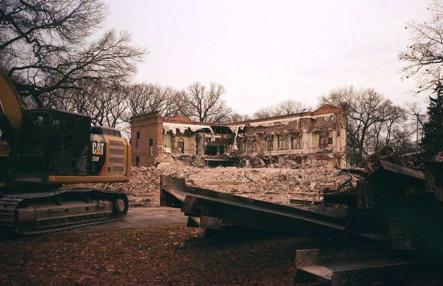 The second photo of "Grand Rapids Ruins," a five-photo series by Zachary Trebellas. (Courtesy Zachary Trebellas)