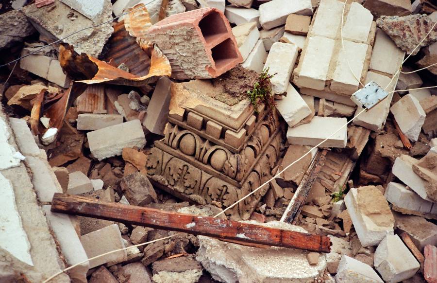 The third photo of "Grand Rapids Ruins," a five-photo series by Zachary Trebellas. (Courtesy Zachary Trebellas)