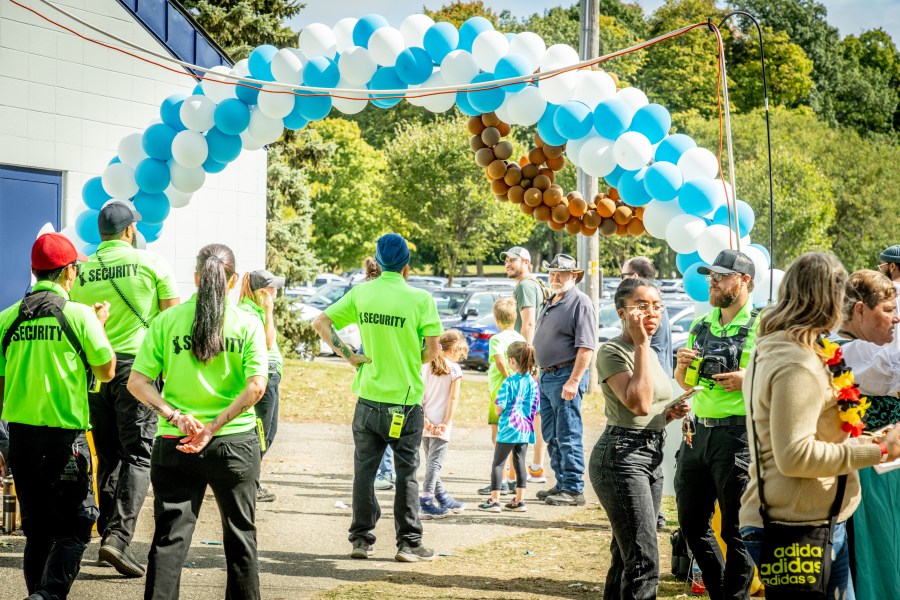 Grand Rapids Oktoberfest 2024. (Michael Buck/WOOD TV8)
