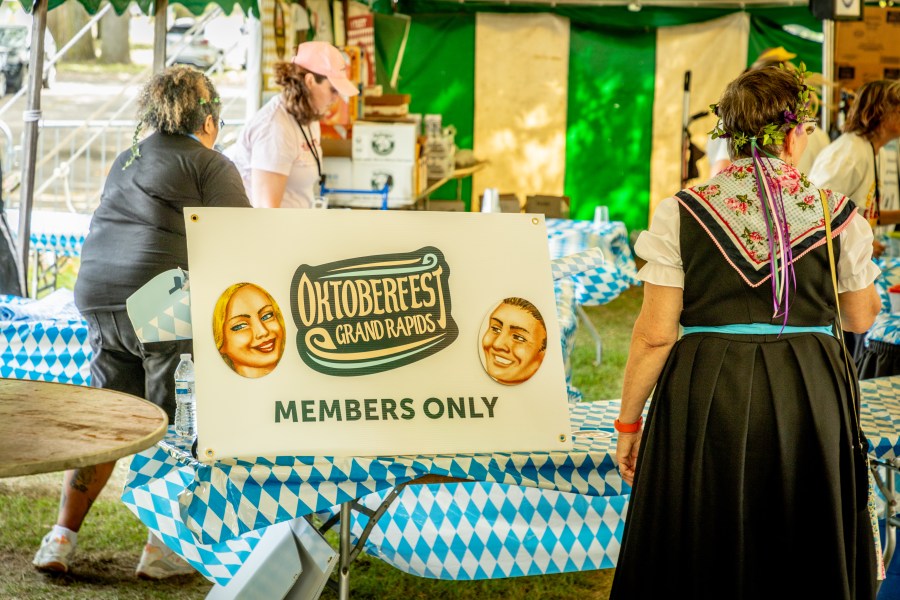 Grand Rapids Oktoberfest 2024. (Michael Buck/WOOD TV8)