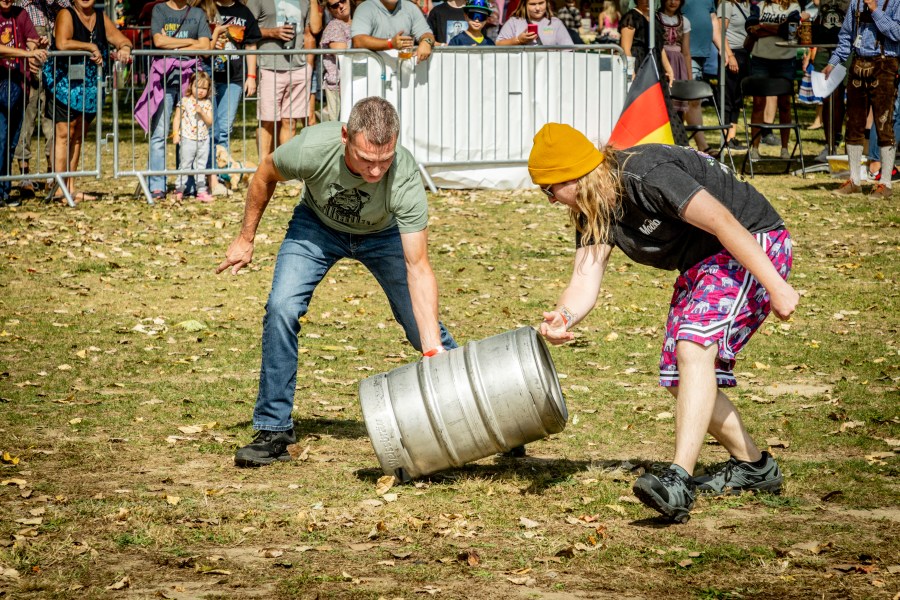 Grand Rapids Oktoberfest 2024. (Michael Buck/WOOD TV8)