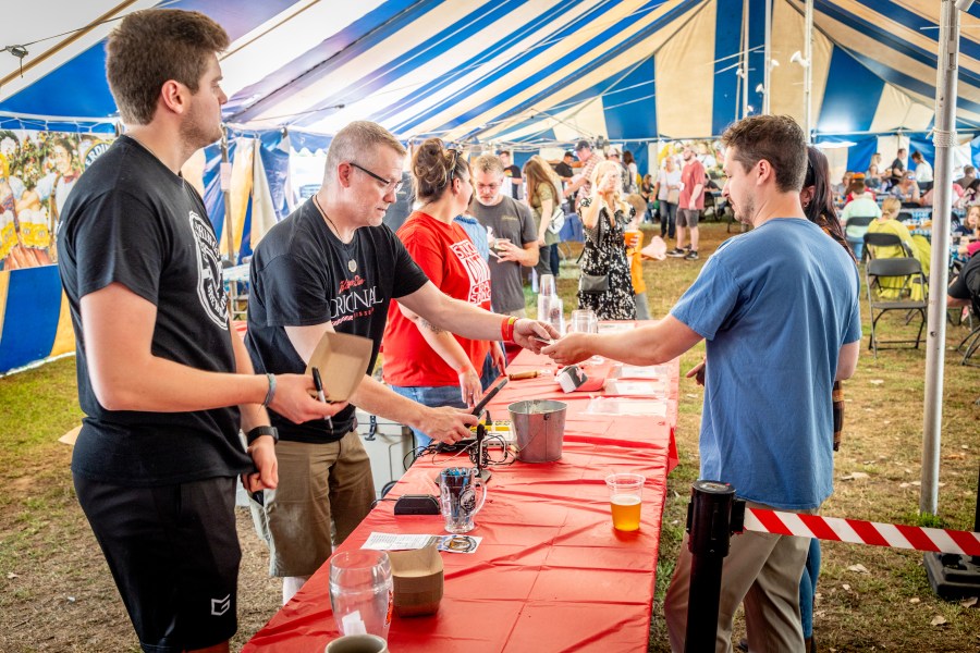 Grand Rapids Oktoberfest 2024. (Michael Buck/WOOD TV8)