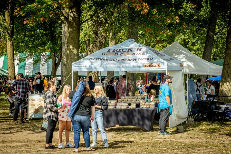Grand Rapids Oktoberfest 2024. (Michael Buck/WOOD TV8)