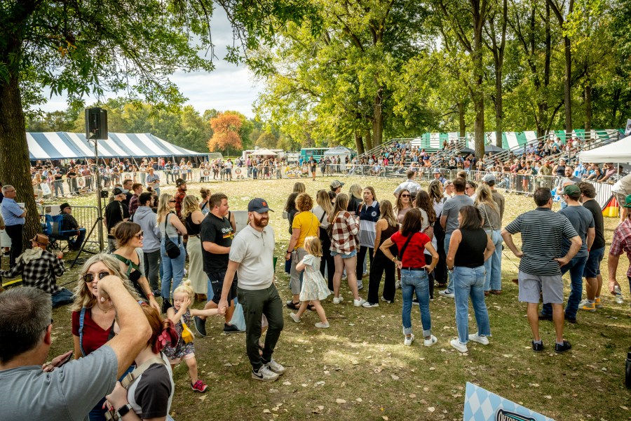 Grand Rapids Oktoberfest 2024. (Michael Buck/WOOD TV8)