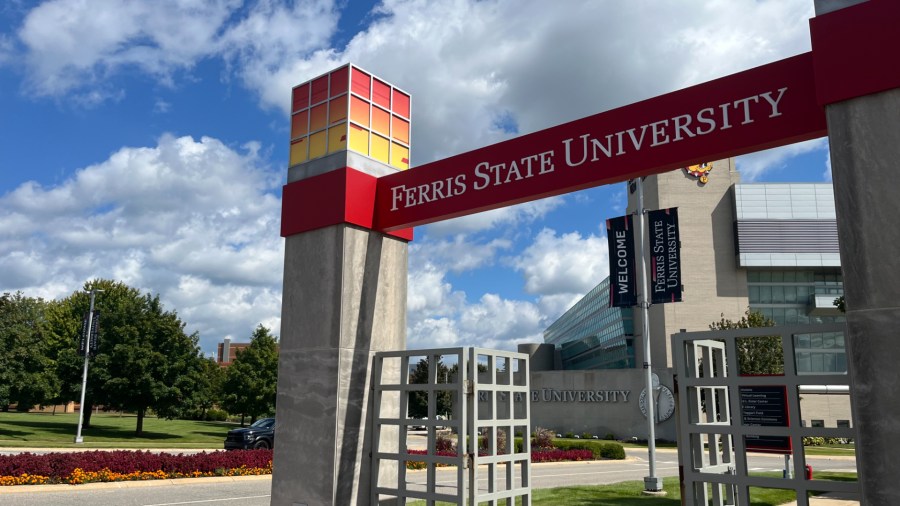 FILE - Ferris State University in Big Rapids. (Sept. 9, 2024)