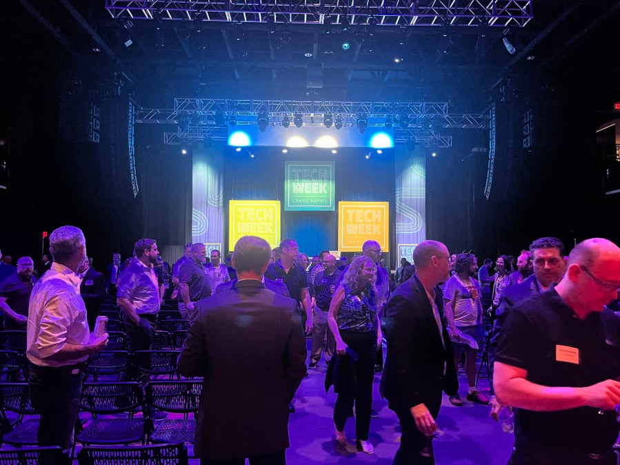 The Tech Week Grand Rapids 2024 kickoff event. (Sept. 16, 2024)