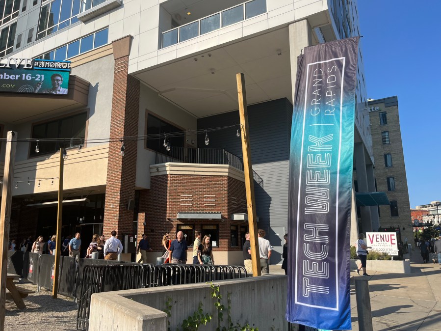 The Tech Week Grand Rapids 2024 kickoff event. (Sept. 16, 2024)