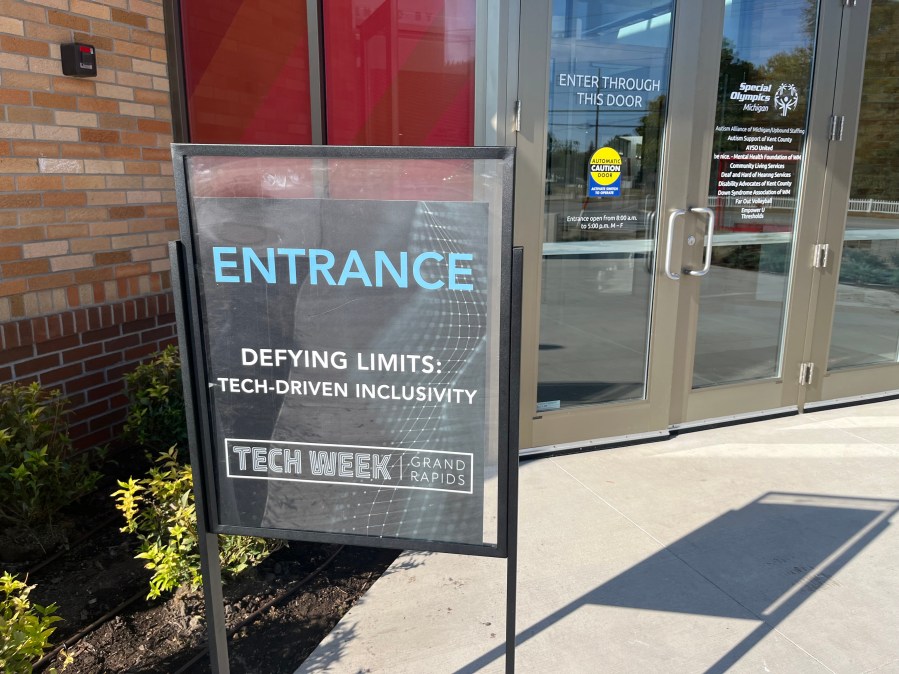 A Tech Week event at the Unified Sports and Inclusion Center. (Sept. 17, 2024)