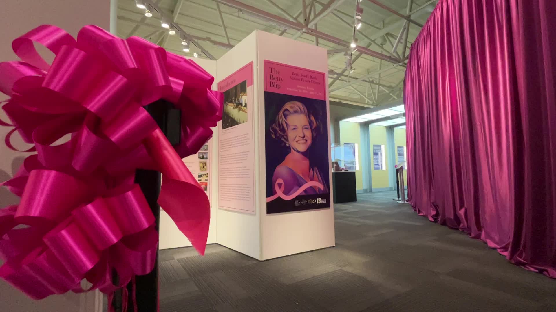 "The Betty Blip: Betty Ford's Battle Against Breast Cancer" at the Gerald R. Ford Museum. (Sept. 26, 2024)