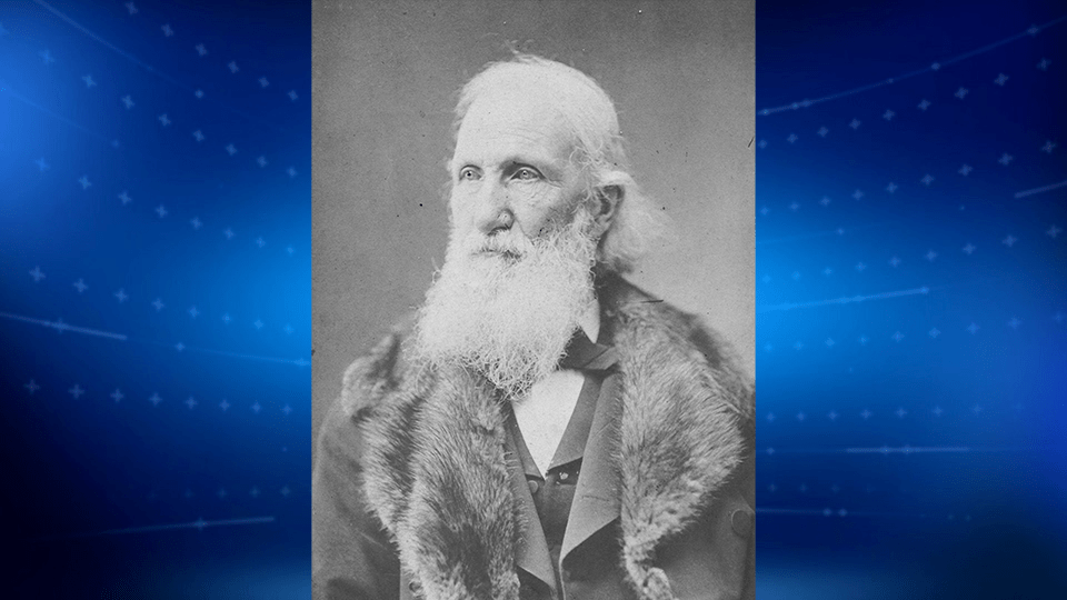 A portrait of John Ball circa 1875. (Courtesy Grand Rapids Public Library)