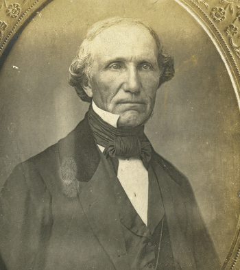 An undated photograph of John Ball from the George E. Fitch collection that is now held by the Grand Rapids History Center. (Courtesy Grand Rapids Public Library)