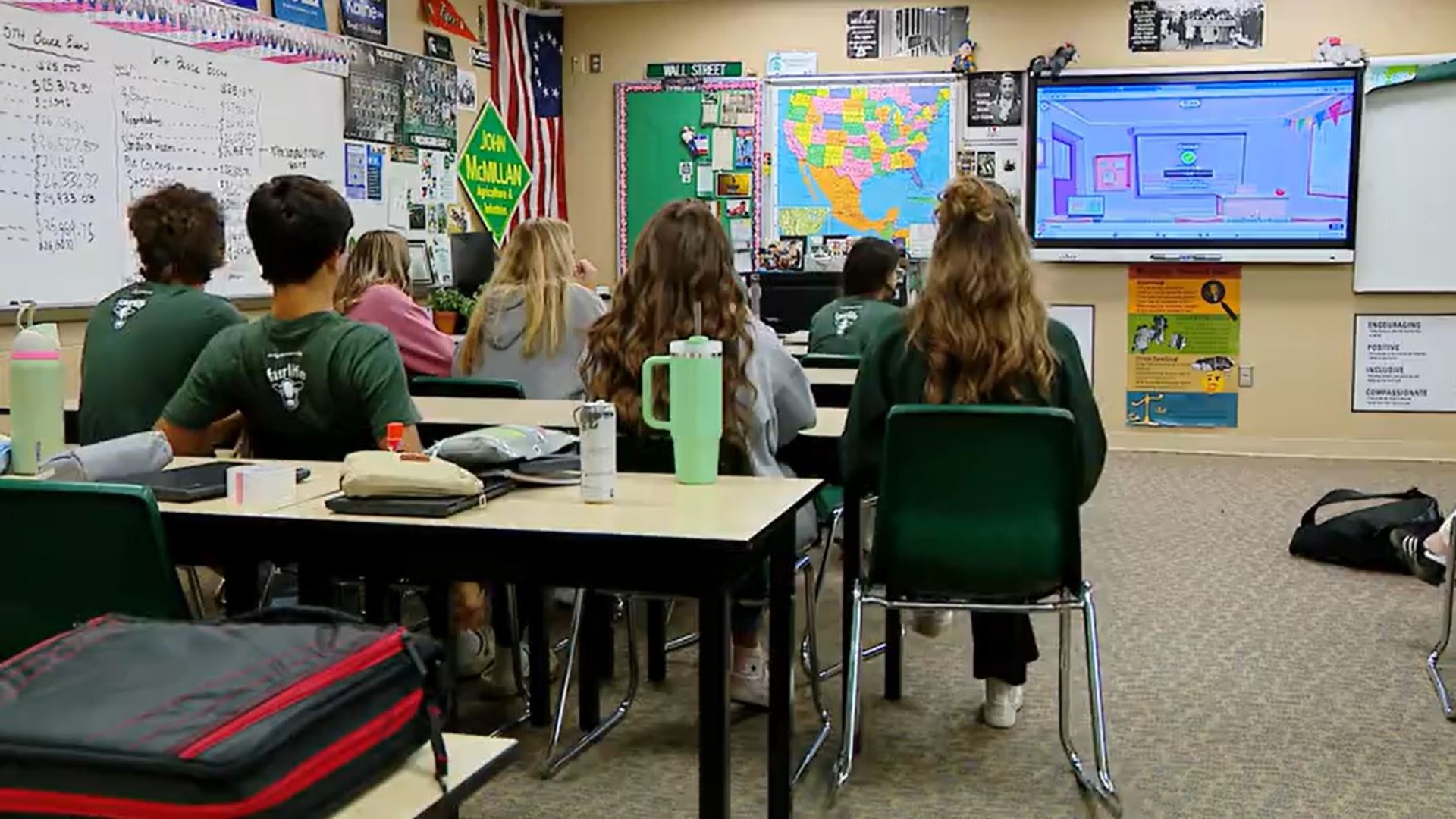 Coopersville High School students. (October 2024)