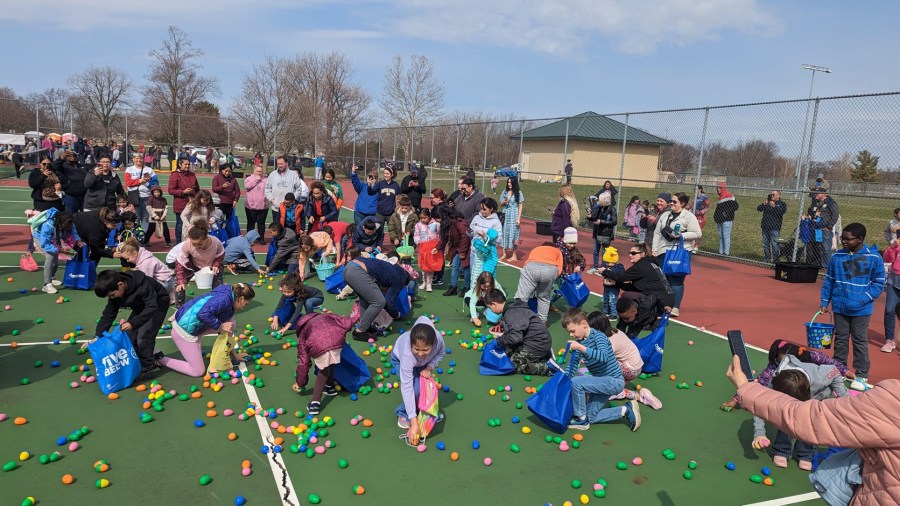 Easter Egg Scramble by JCI South Kent. (Courtesy)