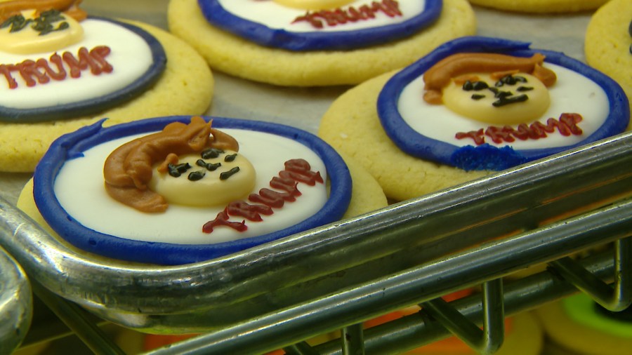 Election cookies at Steenstra's Royal Dutch Bakery in Grandville.
