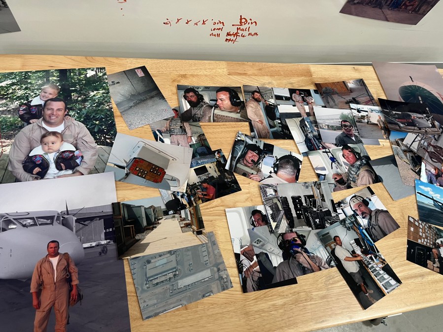 Undated photos of Consolidated Resource Imaging's work with the Constant Hawk program.