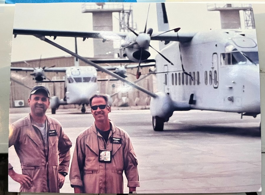 An undated photo of Consolidated Resource Imaging's work with the Constant Hawk program.