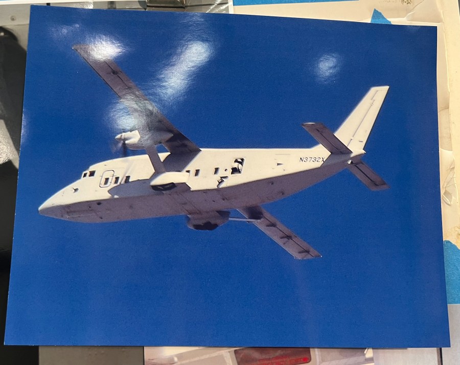 An undated photo of Consolidated Resource Imaging's work with the Constant Hawk program.