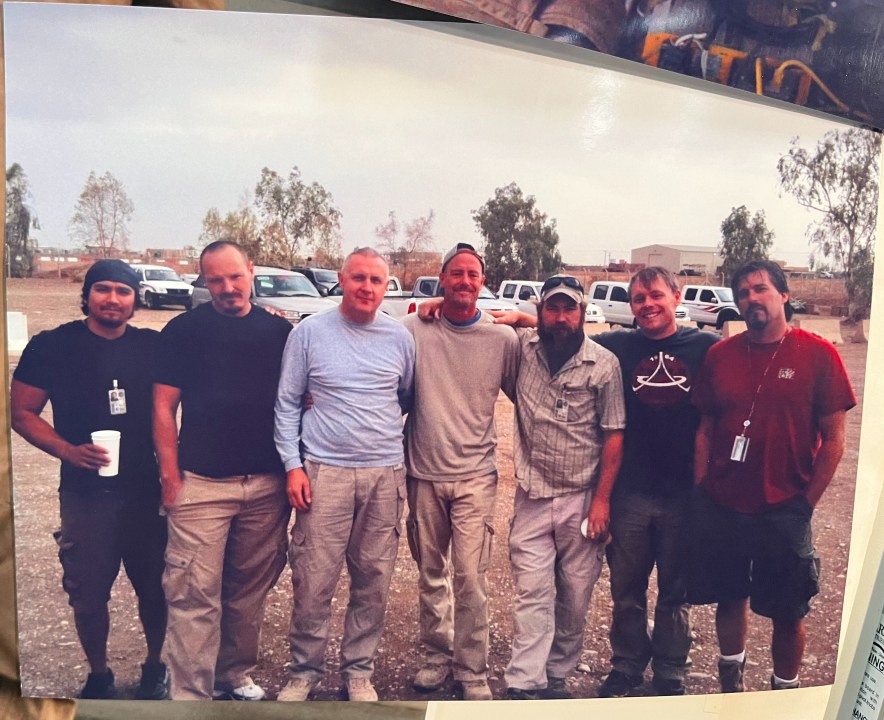 An undated photo of Consolidated Resource Imaging's work with the Constant Hawk program.