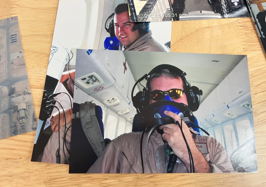 Undated photos of Consolidated Resource Imaging's work with the Constant Hawk program.