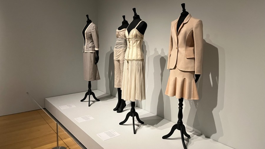 The 'Lee Alexander McQueen & Ann Ray: Rendez-Vous' exhibition from Barrett Barrera Projects will be on display at the Grand Rapids Art Museum from Oct. 5 through Jan. 12. (Oct. 3, 2024)