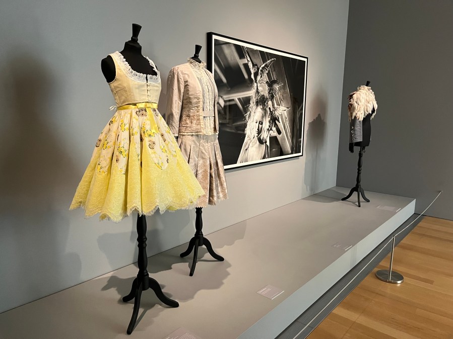 The 'Lee Alexander McQueen & Ann Ray: Rendez-Vous' exhibition from Barrett Barrera Projects will be on display at the Grand Rapids Art Museum from Oct. 5 through Jan. 12. (Oct. 3, 2024)