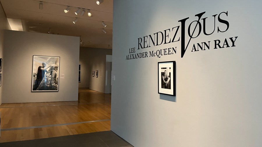 The 'Lee Alexander McQueen & Ann Ray: Rendez-Vous' exhibition from Barrett Barrera Projects will be on display at the Grand Rapids Art Museum from Oct. 5 through Jan. 12. (Oct. 3, 2024)