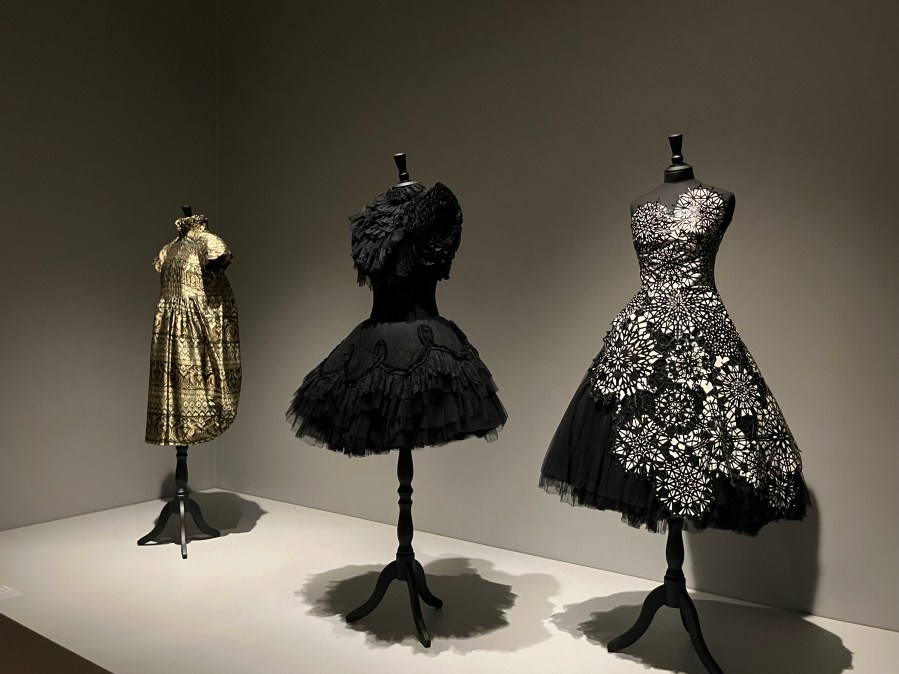 The 'Lee Alexander McQueen & Ann Ray: Rendez-Vous' exhibition from Barrett Barrera Projects will be on display at the Grand Rapids Art Museum from Oct. 5 through Jan. 12. (Oct. 3, 2024)