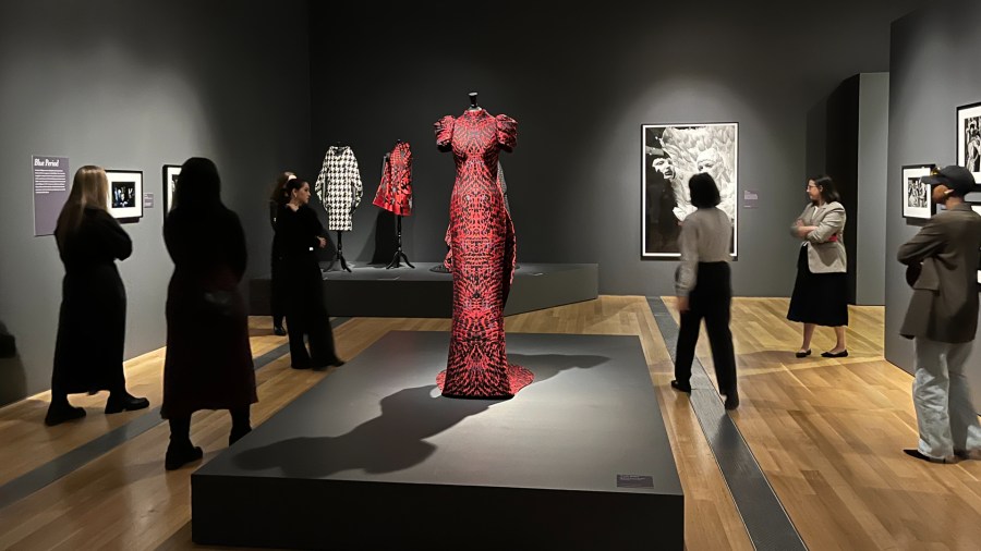 The 'Lee Alexander McQueen & Ann Ray: Rendez-Vous' exhibition from Barrett Barrera Projects will be on display at the Grand Rapids Art Museum from Oct. 5 through Jan. 12. (Oct. 3, 2024)