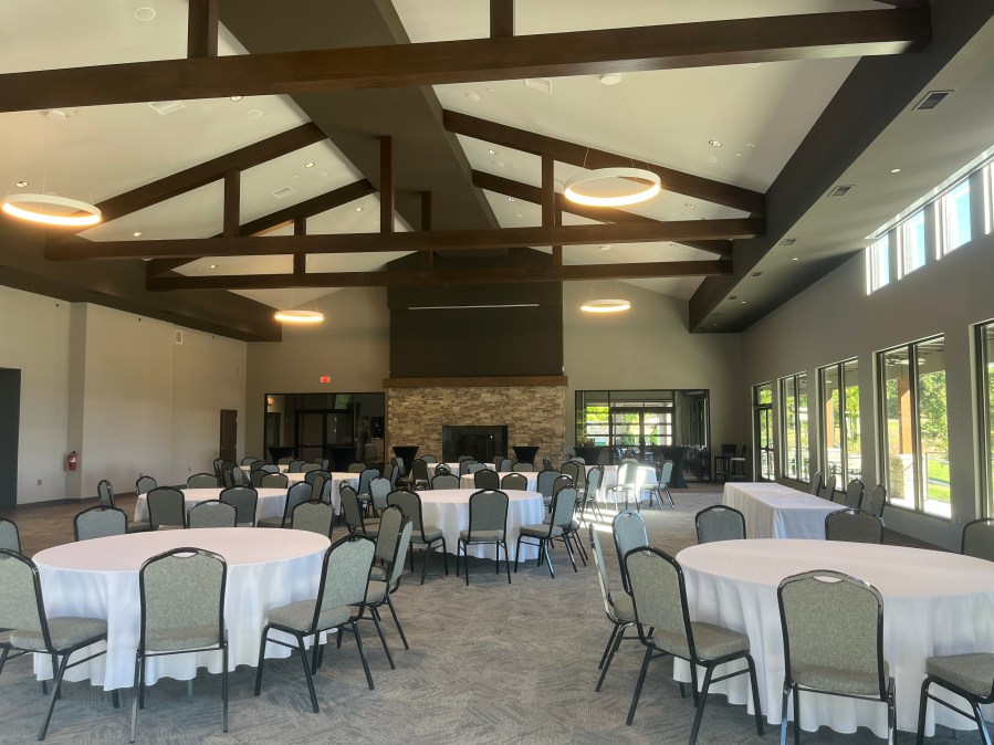 Gypsum Grill & Event Center has just opened at the Mines Golf Club. (Oct. 10, 2024)