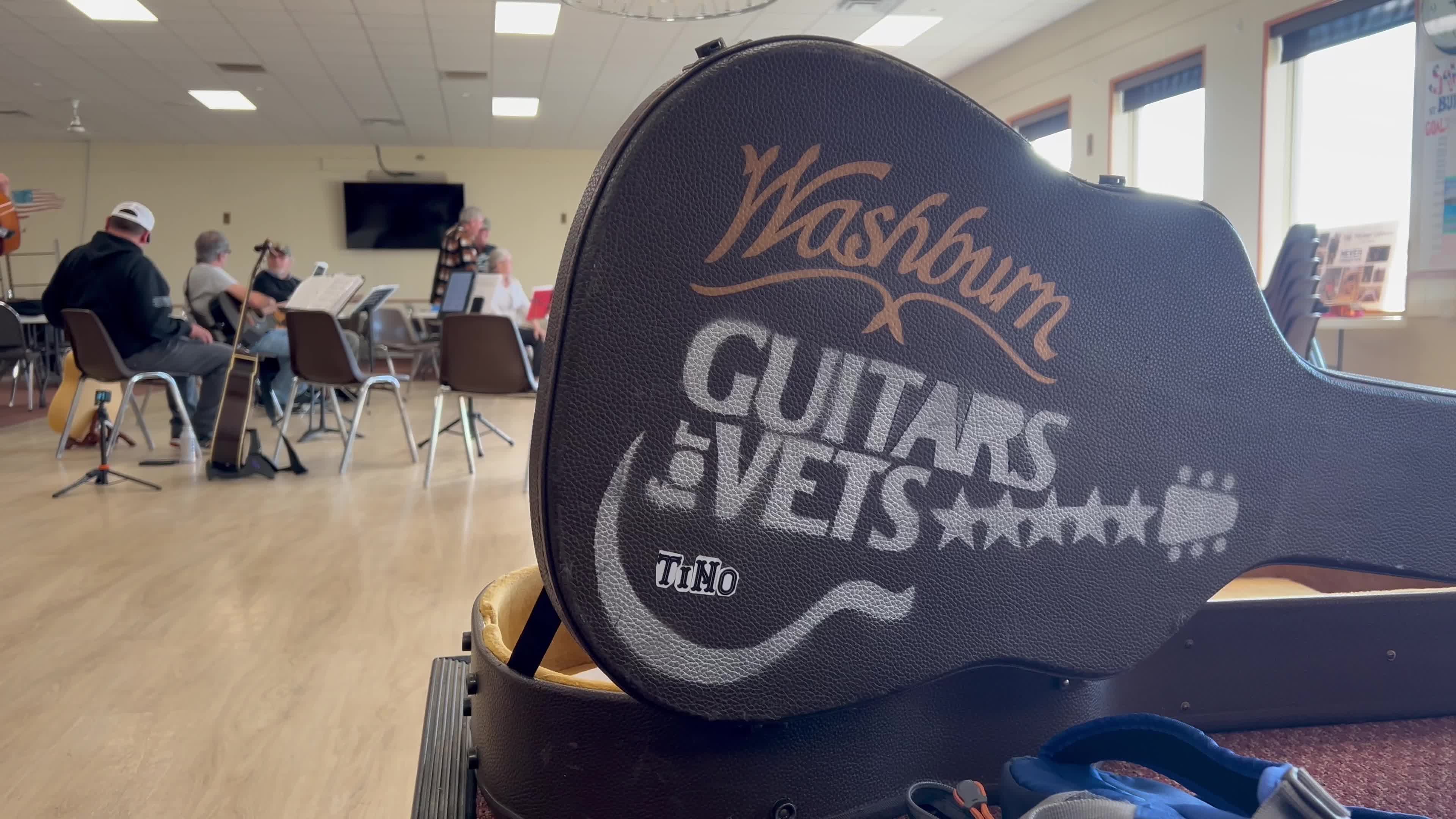 The Grand Rapids chapter of Guitars for Vets meets on Oct. 16, 2024.