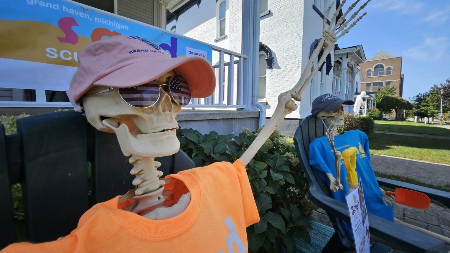 Bones About Town in Grand Haven on Oct. 3, 2024.