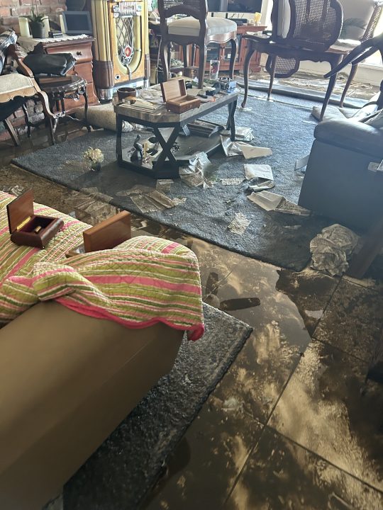 World Renew assesses damage in Sarasota, Florida, after Hurricane Debby. (Courtesy World Renew)