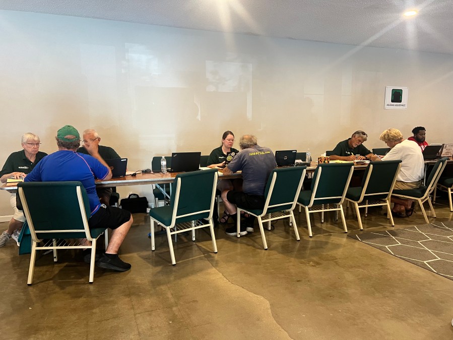 World Renew assesses damage in Sarasota, Florida, after Hurricane Debby. (Courtesy World Renew)