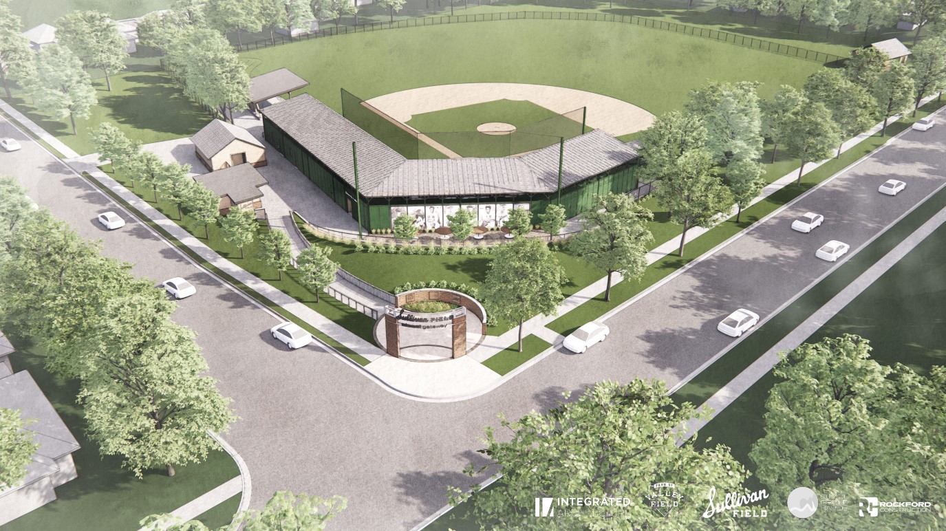 A rendering of the Sullivan Field restoration. (Integrated Architecture via Fans of Valley Field)