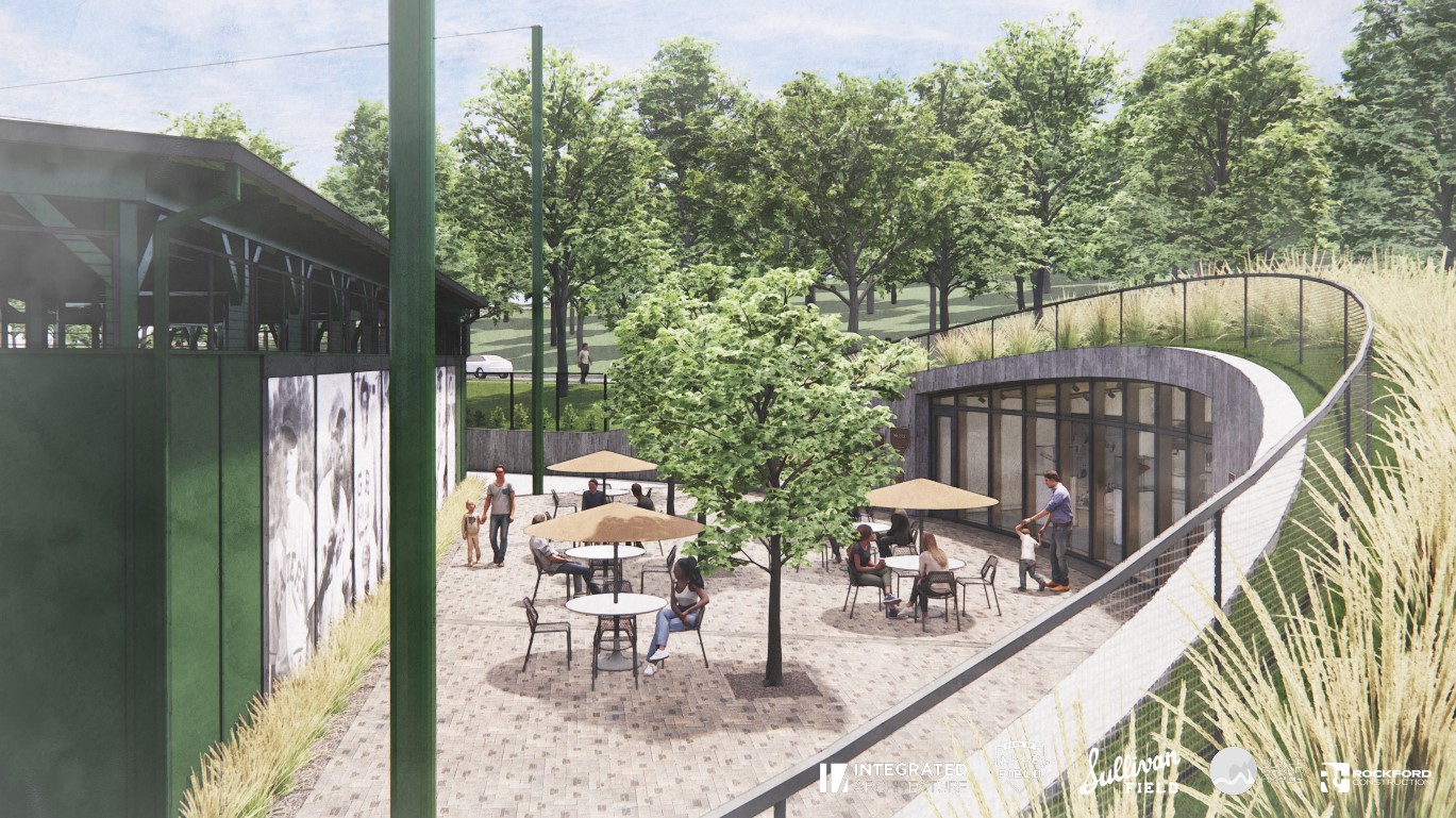 A rendering of the Sullivan Field restoration. (Integrated Architecture via Fans of Valley Field)