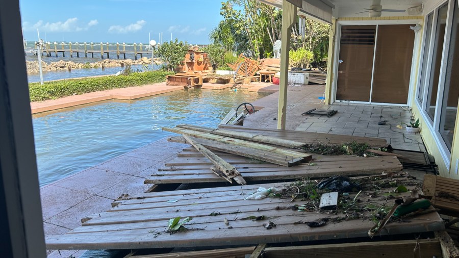 World Renew assesses damage in Sarasota, Florida, after Hurricane Debby. (Courtesy World Renew)
