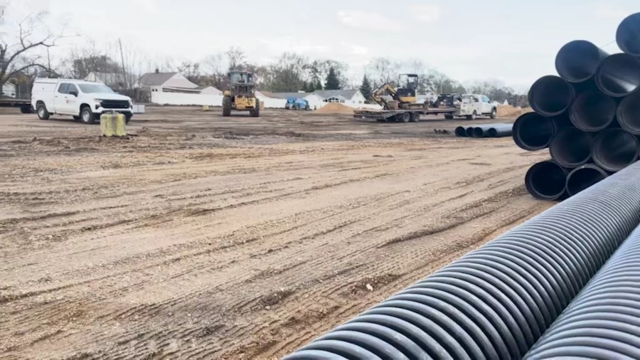 The site of the new 36th Street Marketplace in Wyoming. (Nov. 19, 2024)