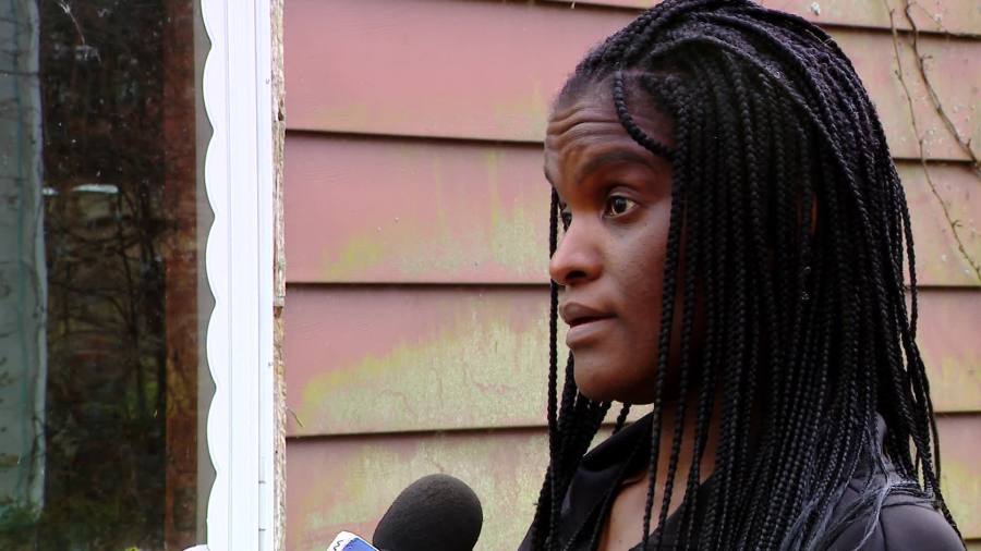 Siphiwe Johnson speaks with News 8 on Nov. 1, 2024.