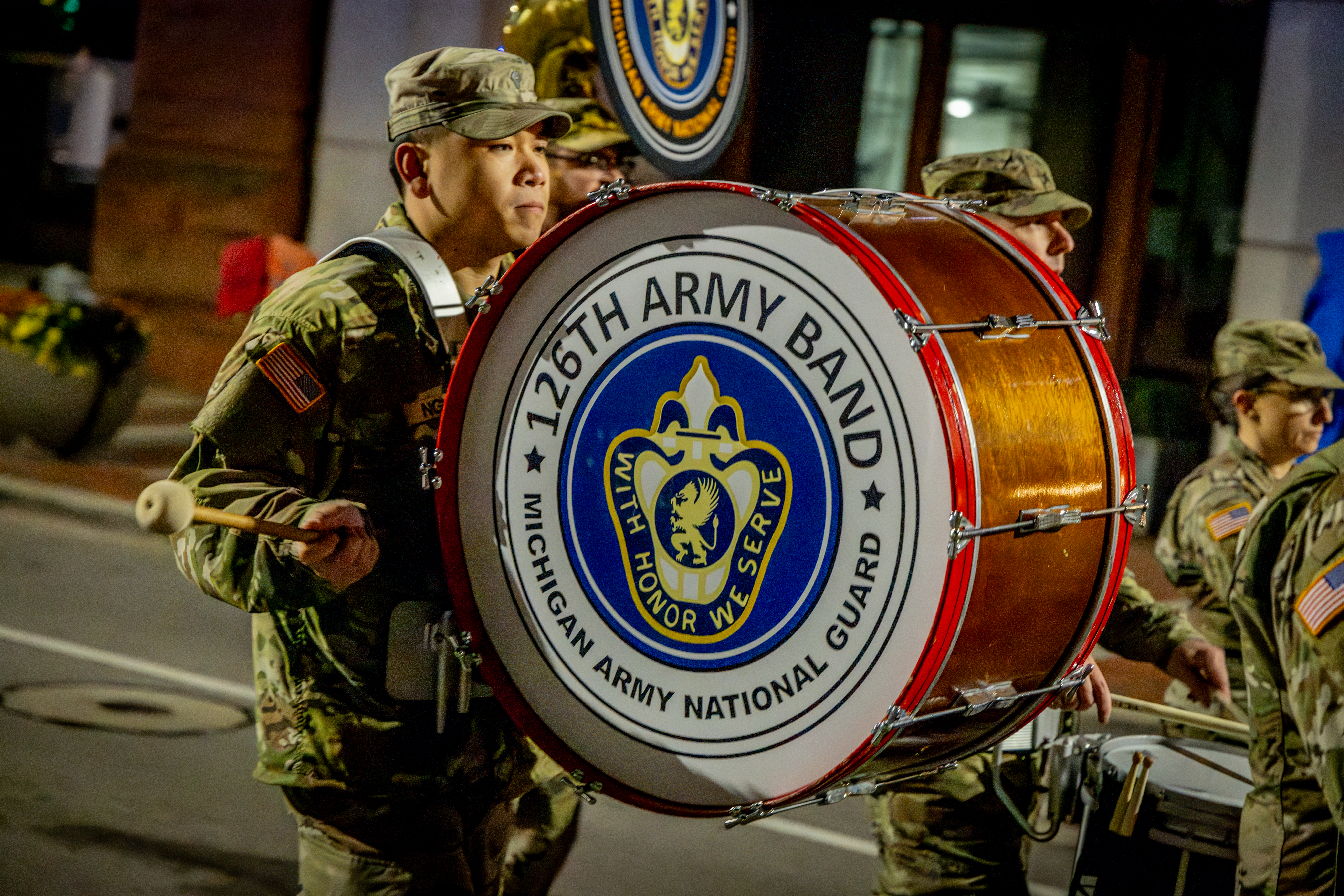 The Veterans Day Parade in downtown Grand Rapids on Nov. 11, 2024. (Michael Buck/WOOD TV8)