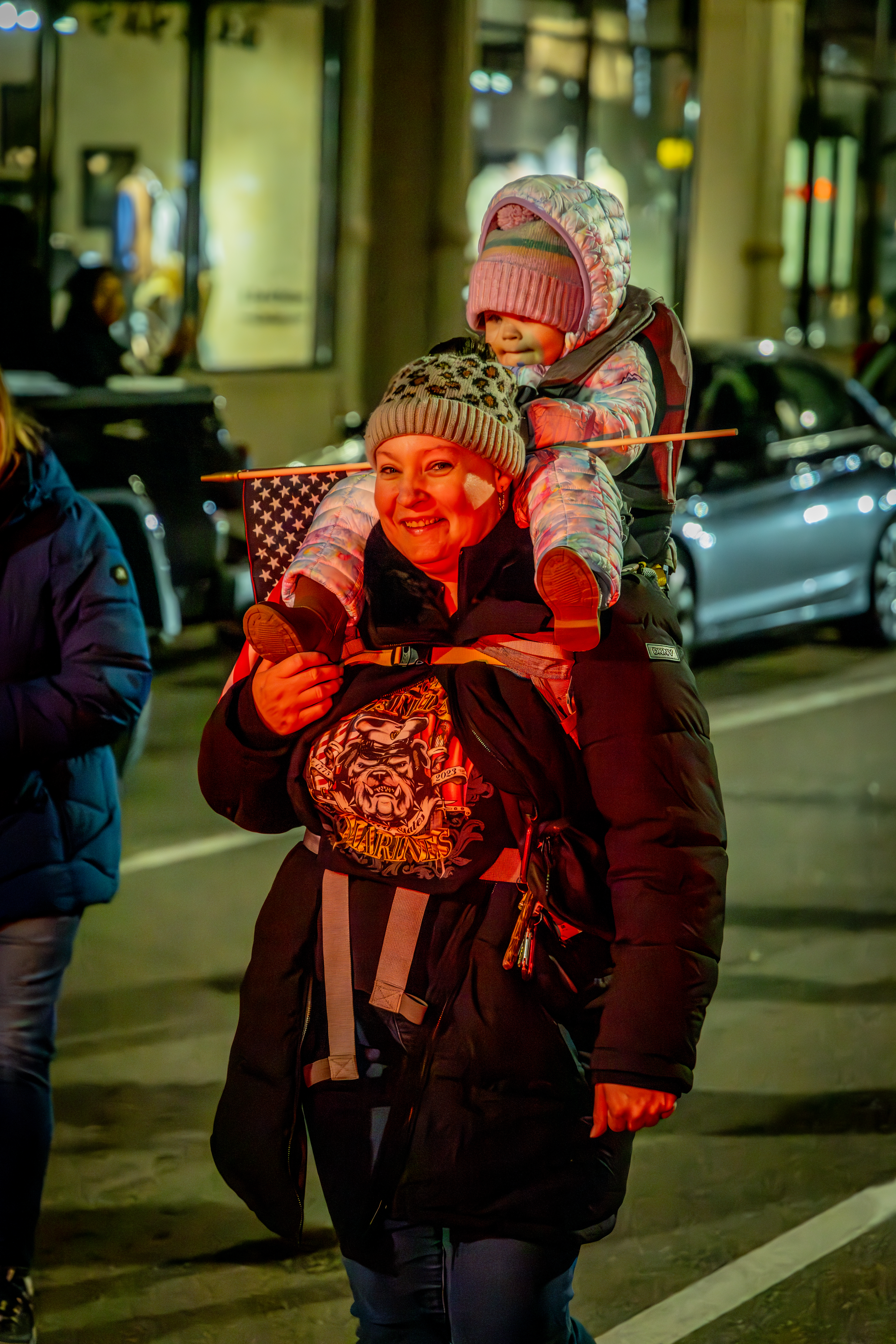 The Veterans Day Parade in downtown Grand Rapids on Nov. 11, 2024. (Michael Buck/WOOD TV8)