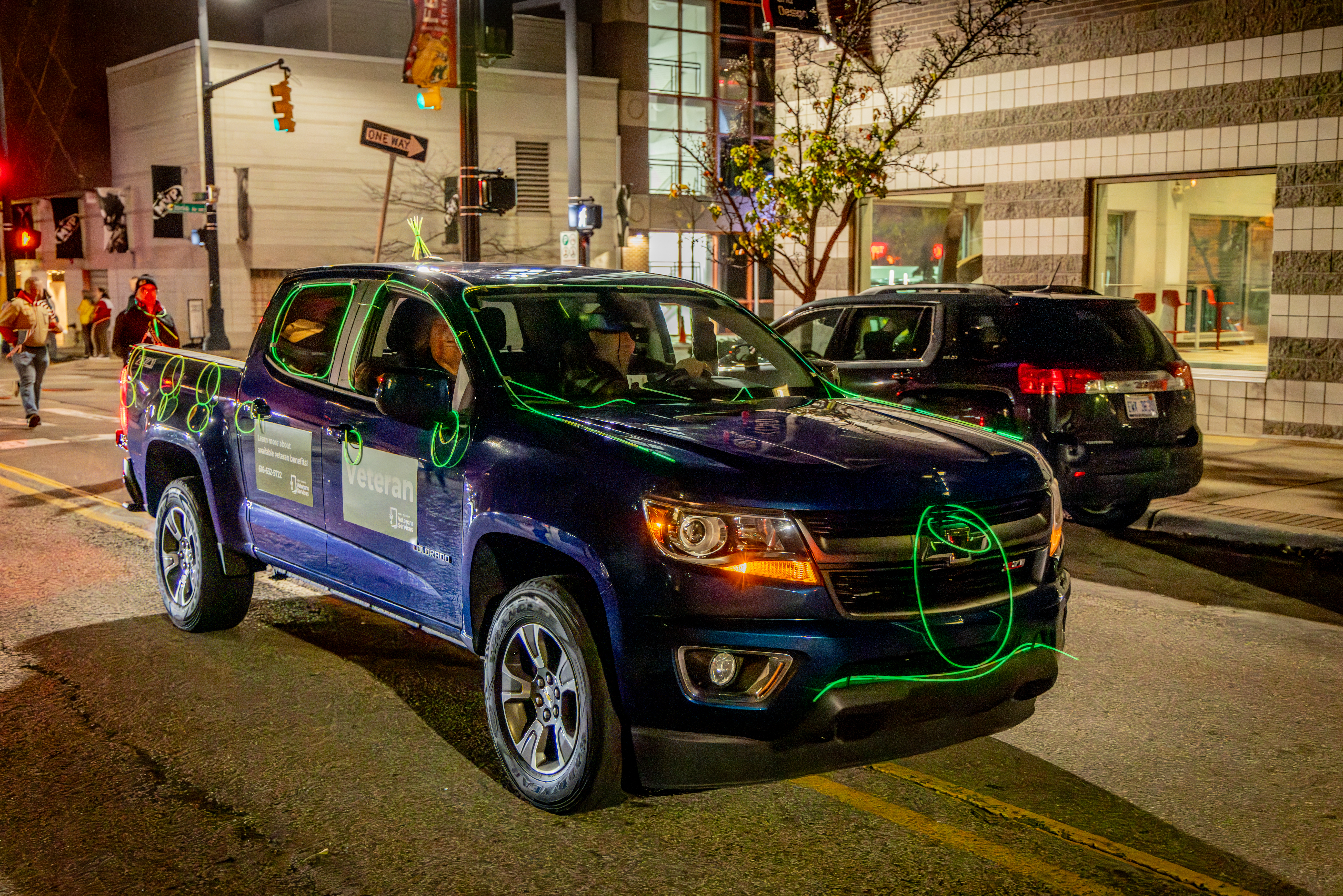 The Veterans Day Parade in downtown Grand Rapids on Nov. 11, 2024. (Michael Buck/WOOD TV8)