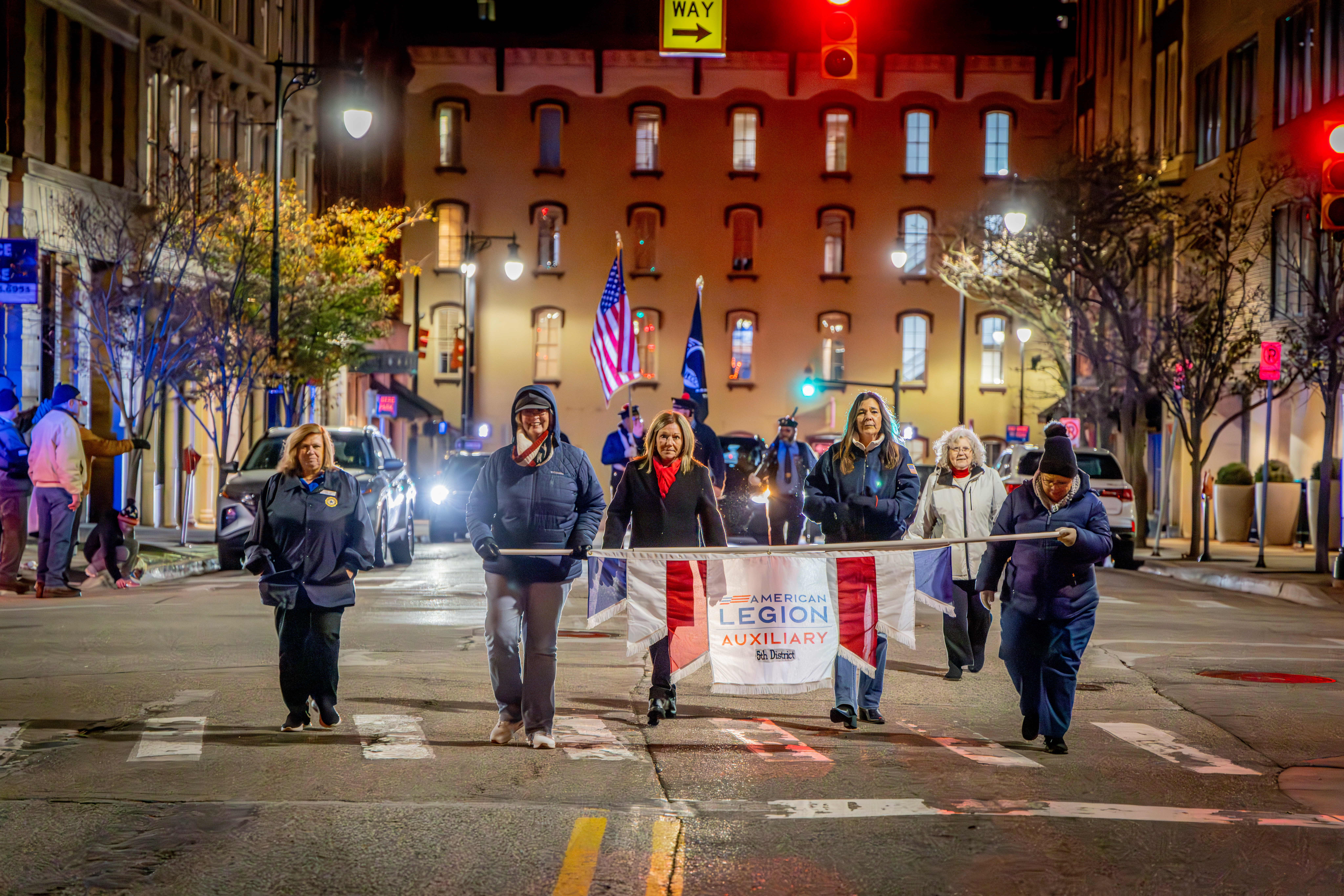 The Veterans Day Parade in downtown Grand Rapids on Nov. 11, 2024. (Michael Buck/WOOD TV8)